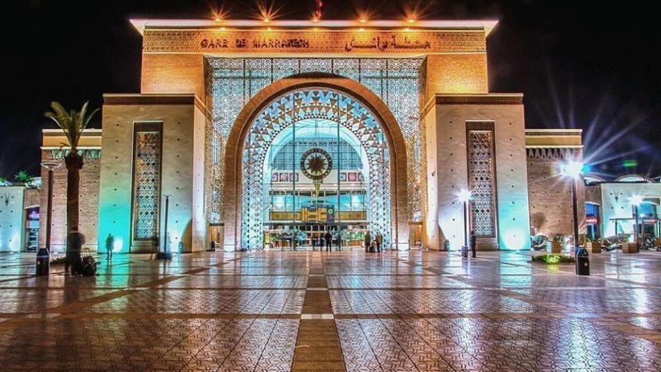 Appartement Nour 5 Marrakech Centre Gueliz Avec Piscine Marrakesh Exterior foto